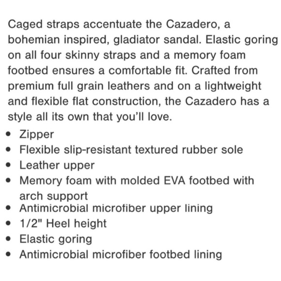 NIB SoftWalk Wide Cazadero Boho Gladiator Sandal - Picture 2 of 13